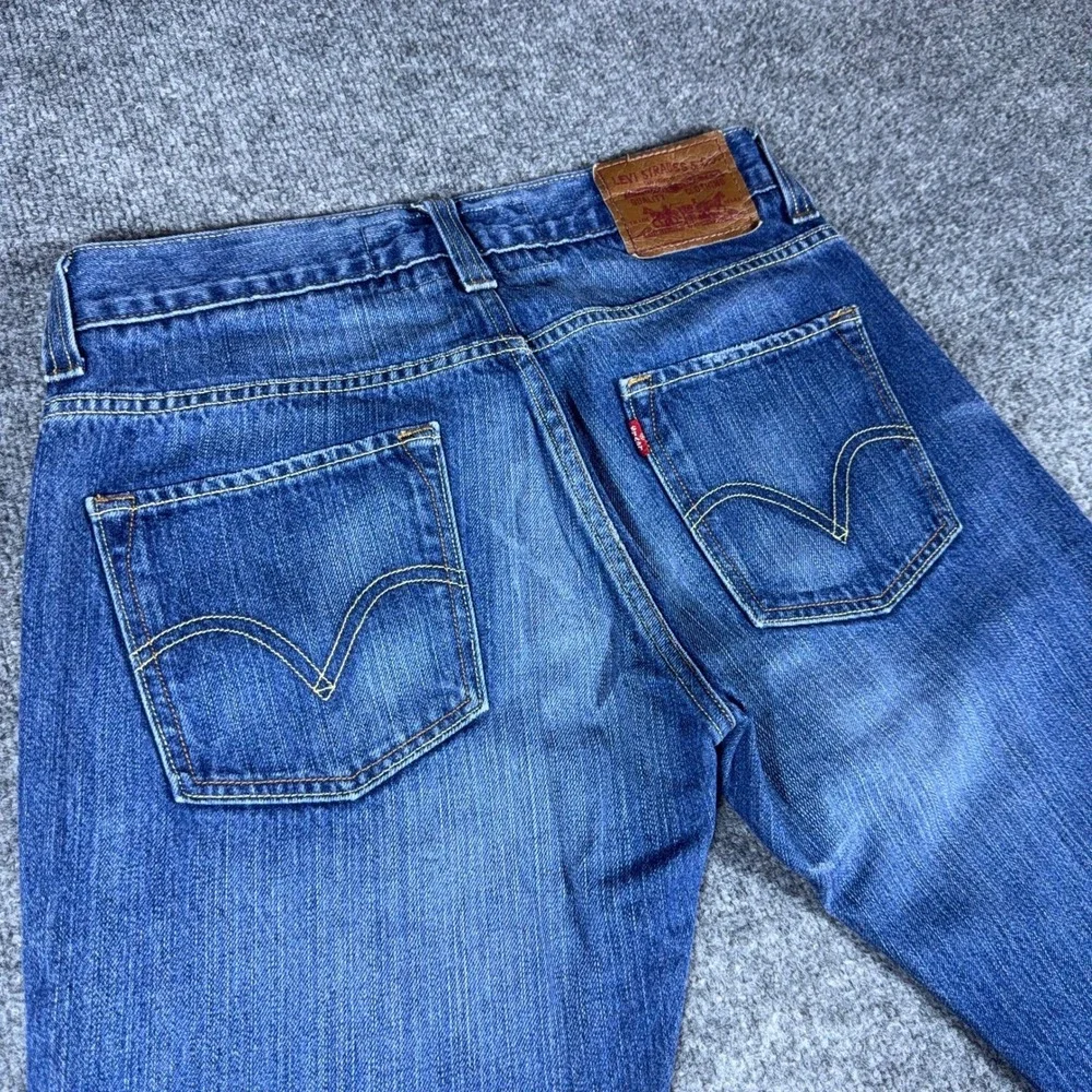 Levis 511 Skinny Jeans Mens Blue Medium Wash Denim Pants 05511-0277 W32 L30